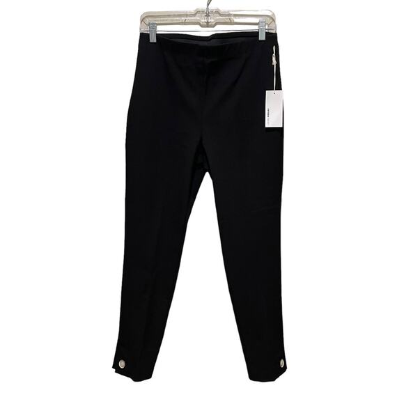 Fifteen Twenty Button Detail Knit Pants Leggings Black Size Medium
